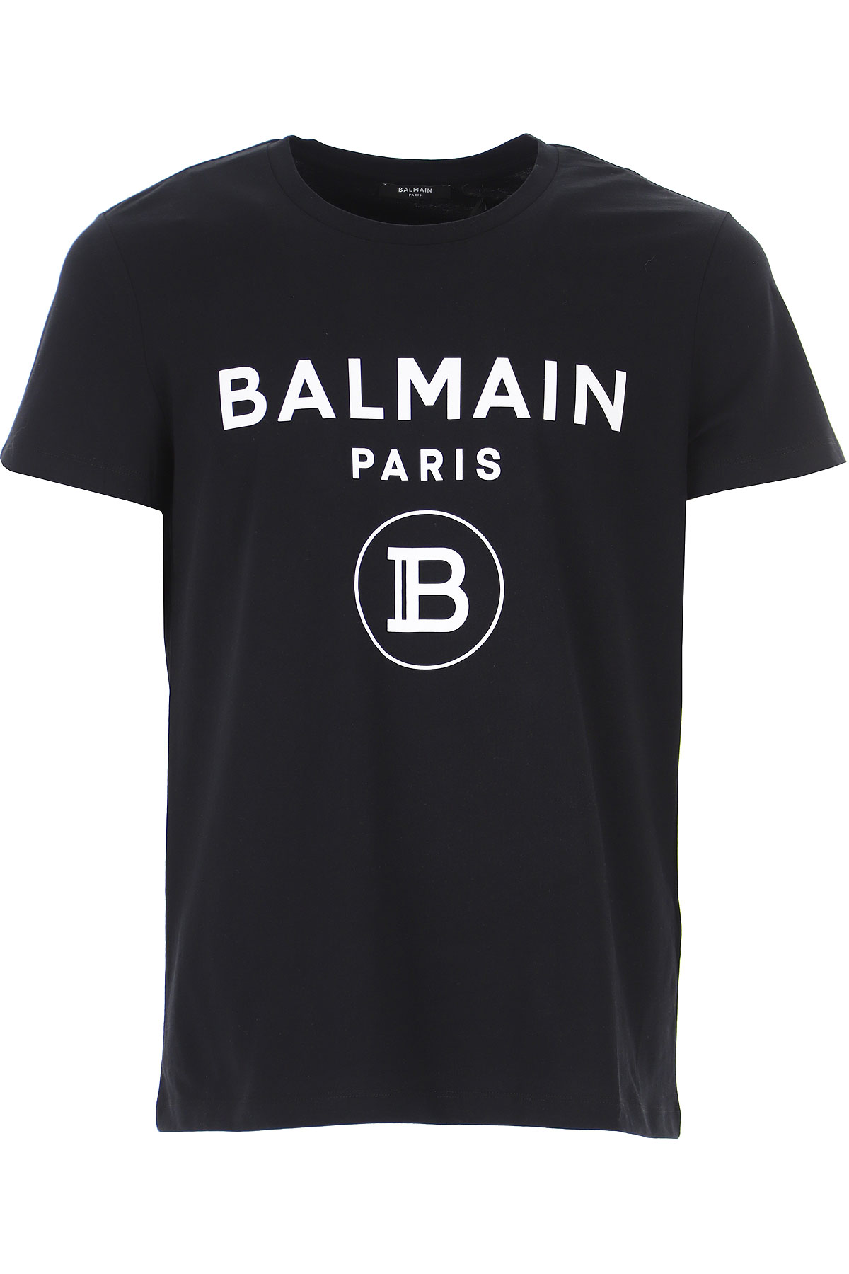 Get the Balmain T-Shirt for Men On Sale, Black, Cotton, 2019, M XS from  Raffaello Network now | AccuWeather Shop