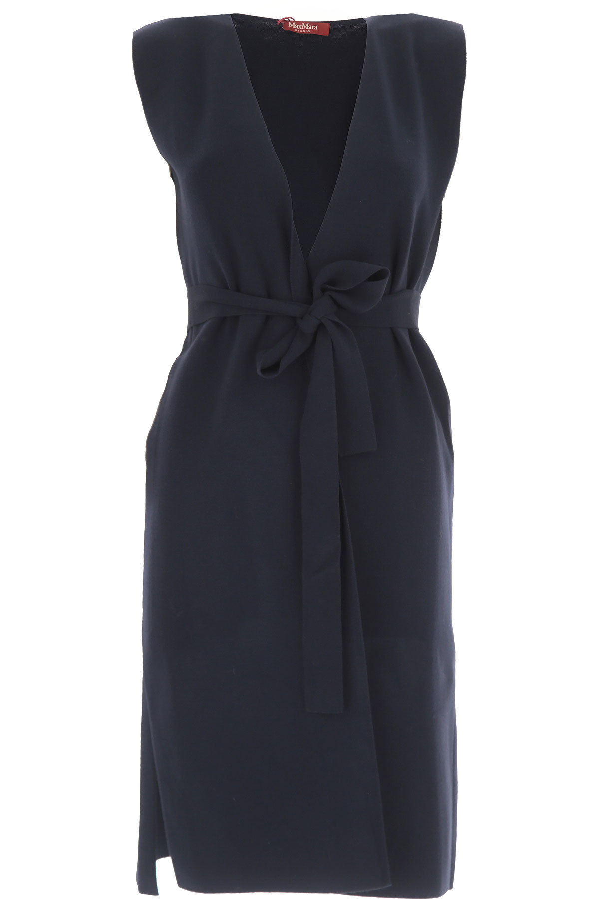 Max Mara Dress for Women, Evening Cocktail Party On Sale, navy, viscosa,  2021, 4 6 on Raffaello Network | AccuWeather Shop