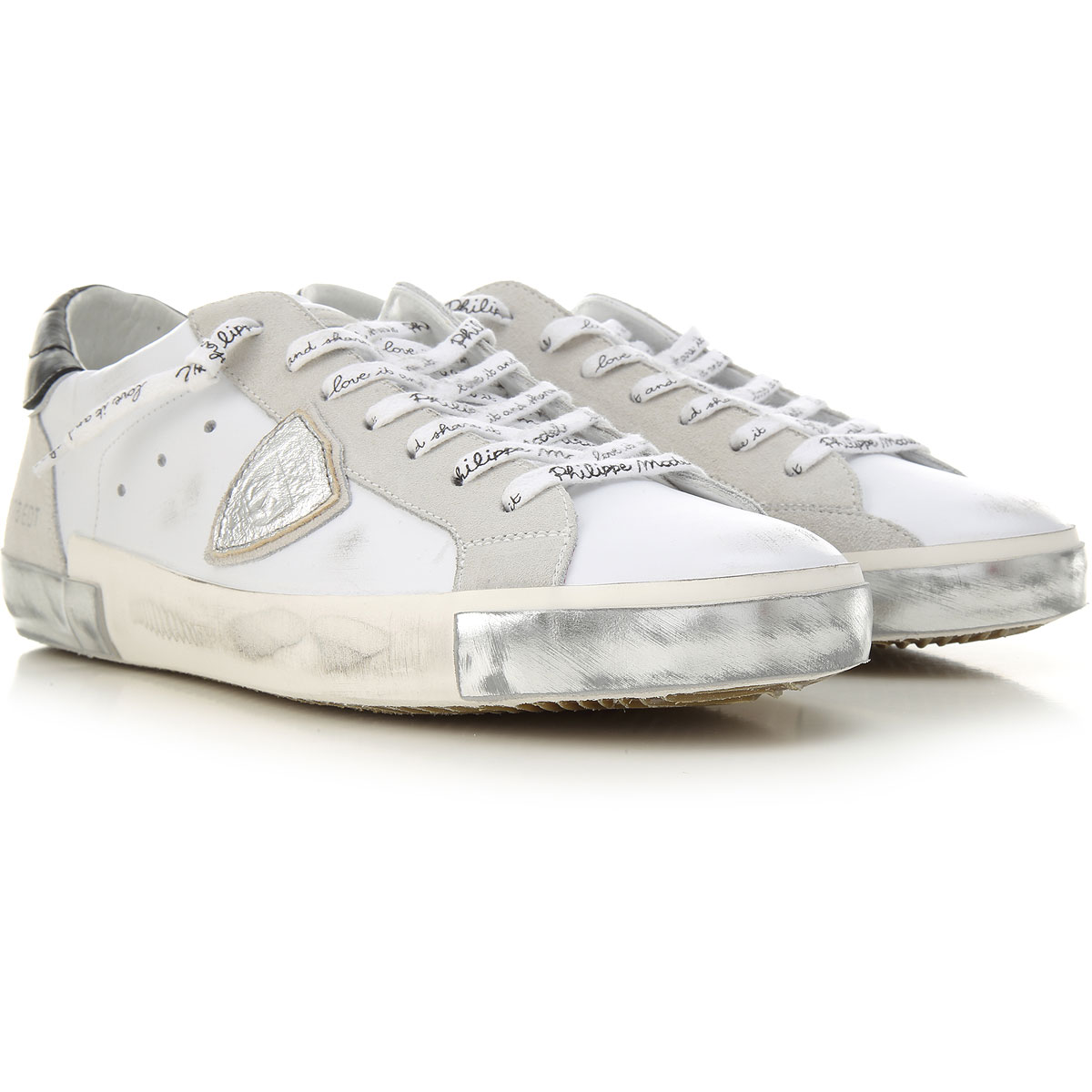 Philippe Model Sneakers for Men, White, Leather, 2021, 10 10.5 11.5 6.5 7.5  8 9 on Raffaello Network | AccuWeather Shop