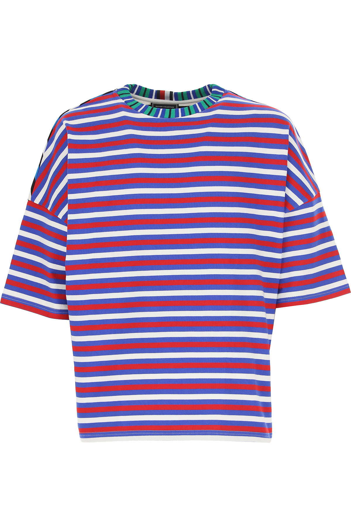 Raffaello Network for Tommy Hilfiger T-Shirt for Men On Sale in Outlet,  Bluette, Cotton, 2021, M S | AccuWeather Shop